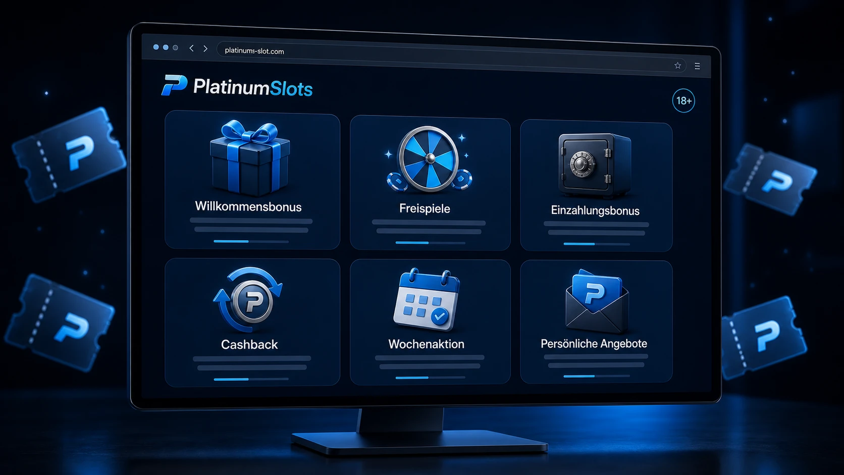 Mögliche Bonusarten bei PlatinumSlots