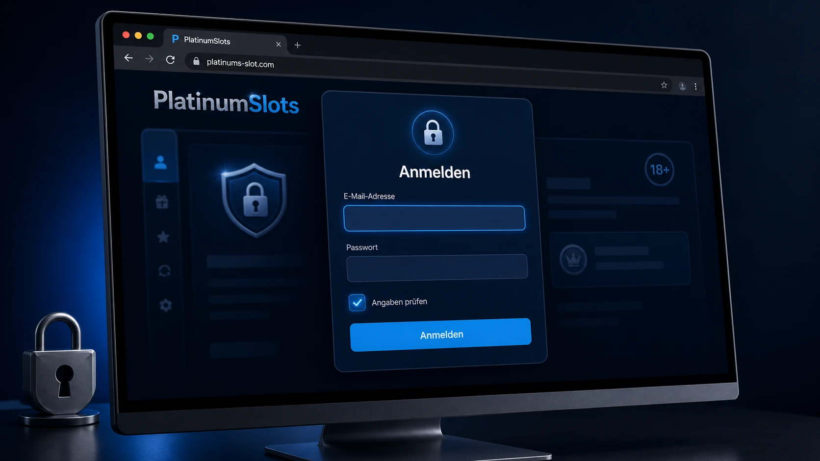 Anmeldung Schritt für Schritt durchführen