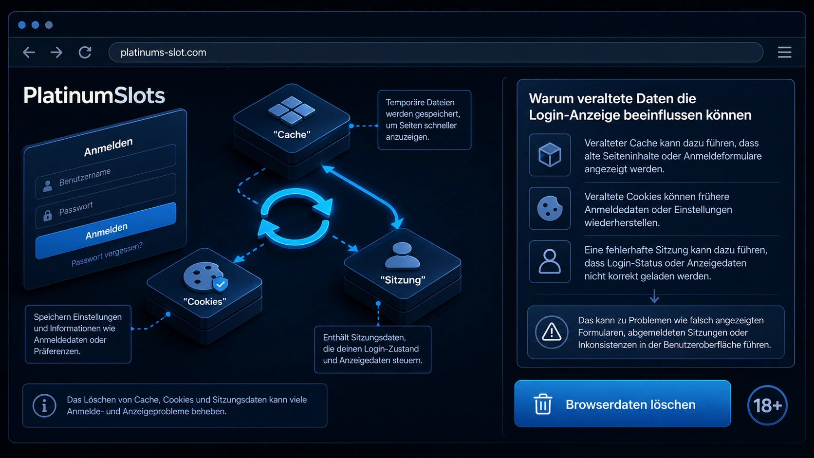 Bedeutung von Cache und Cookies