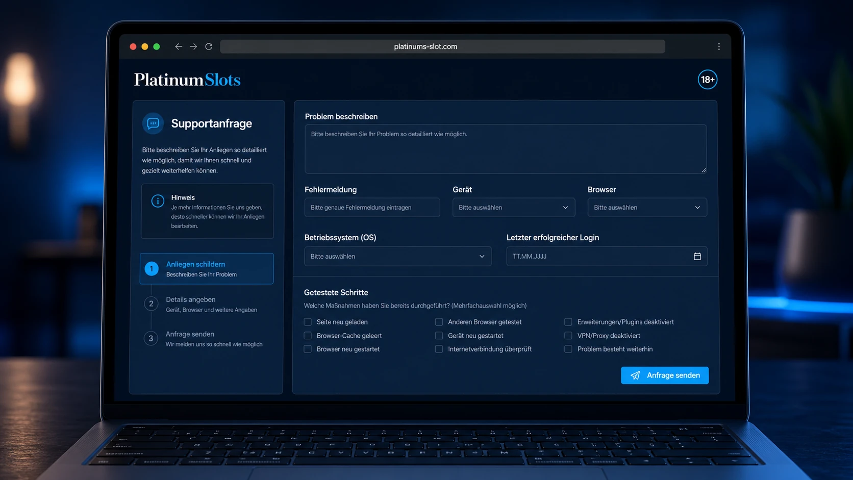Kundenservice effektiv informieren